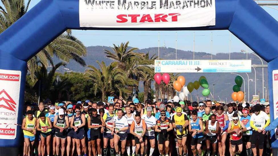 Sarà una corsa velocissima Fondazione Marmo main sponsor