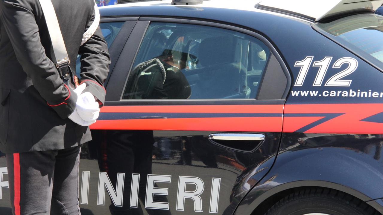 Una pattuglia di carabinieri