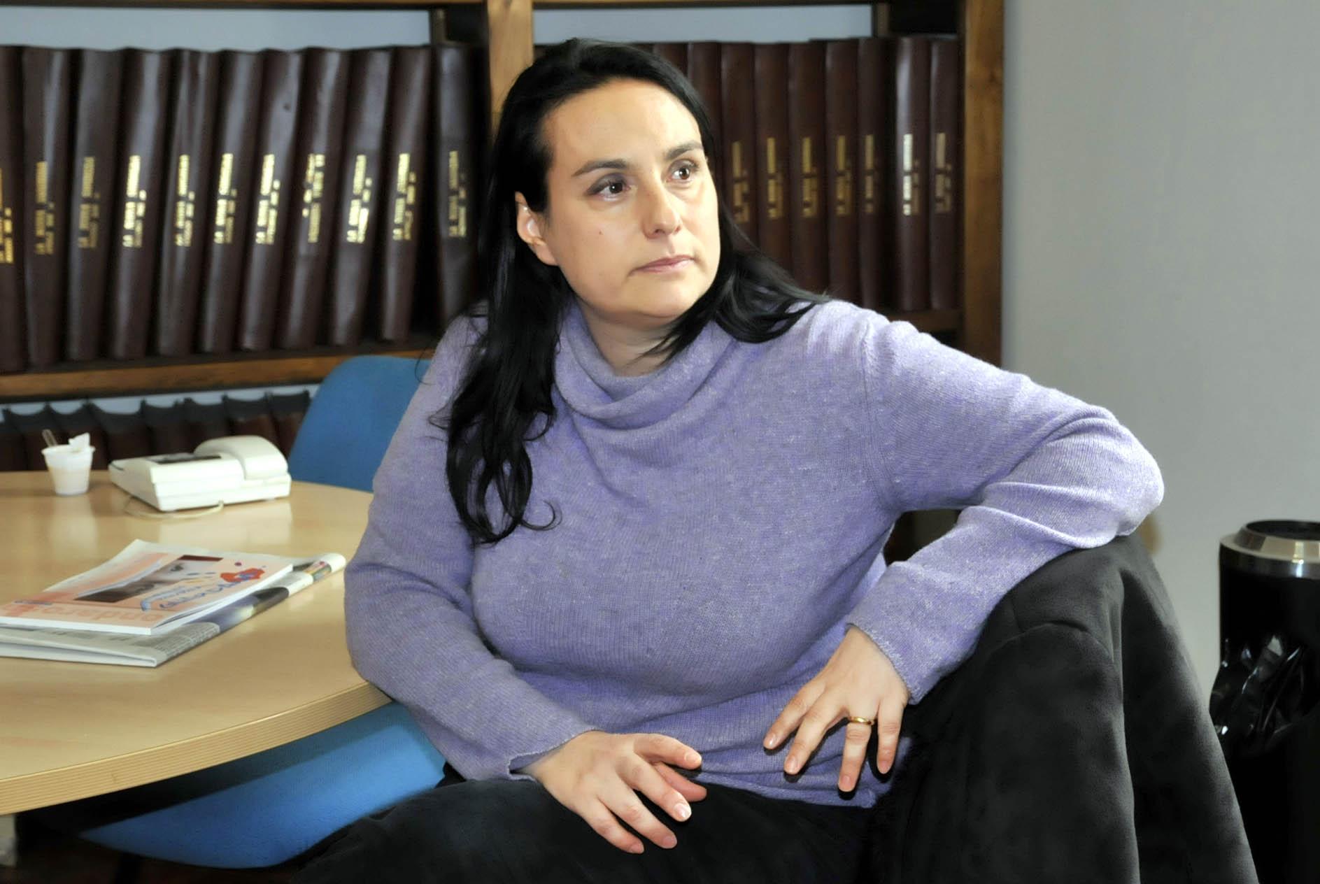 Luisanna Porcu coordinatrice del Centro rifugio (foto di Claudio Gualà)