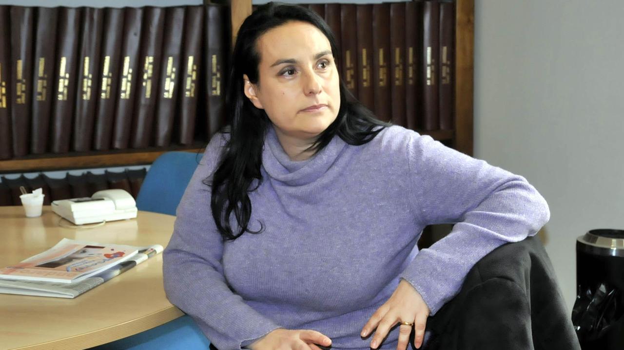 Luisanna Porcu coordinatrice del Centro rifugio (foto di Claudio Gualà)