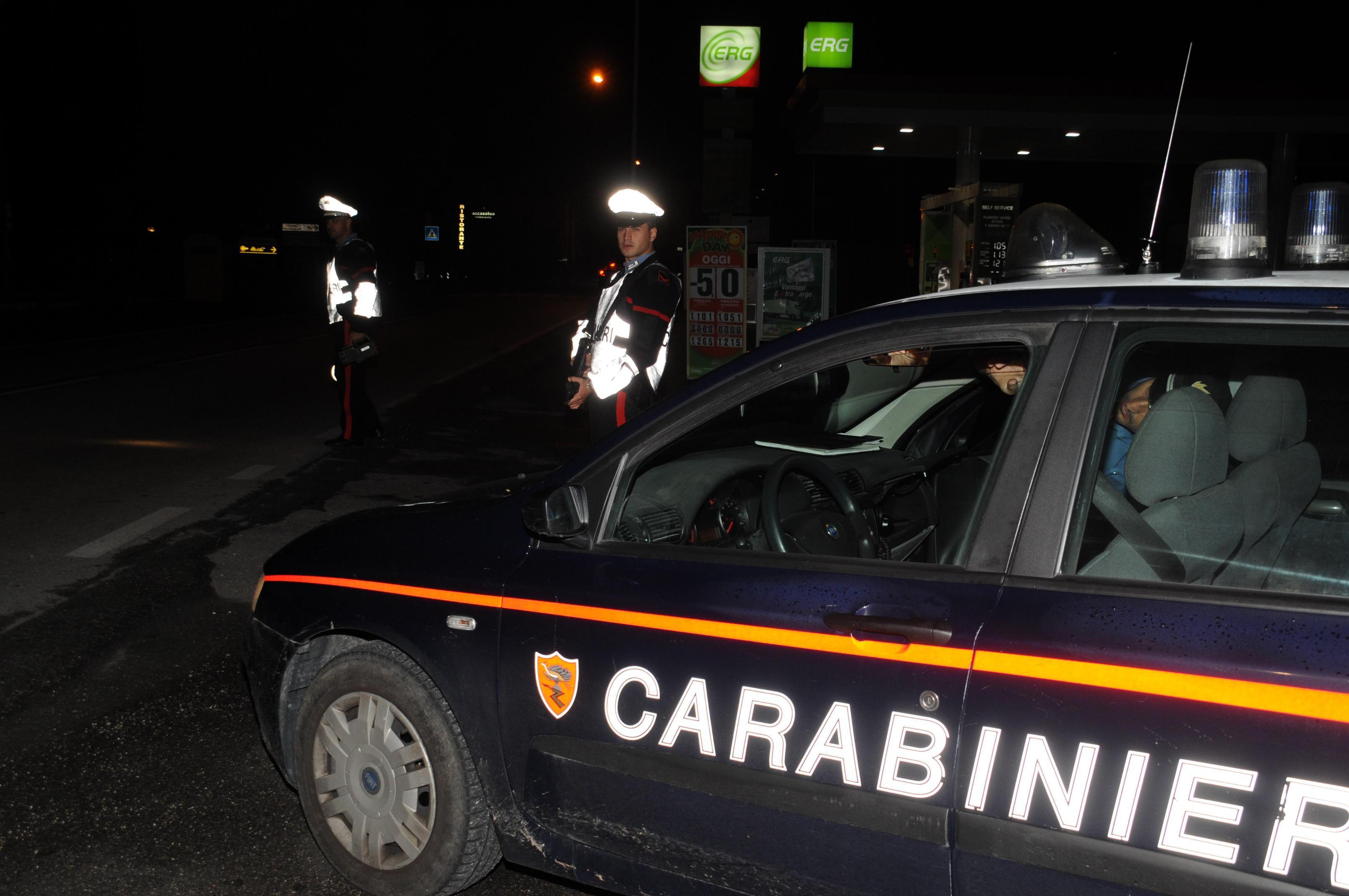 Controlli dei carabinieri (Foto d'archivio)