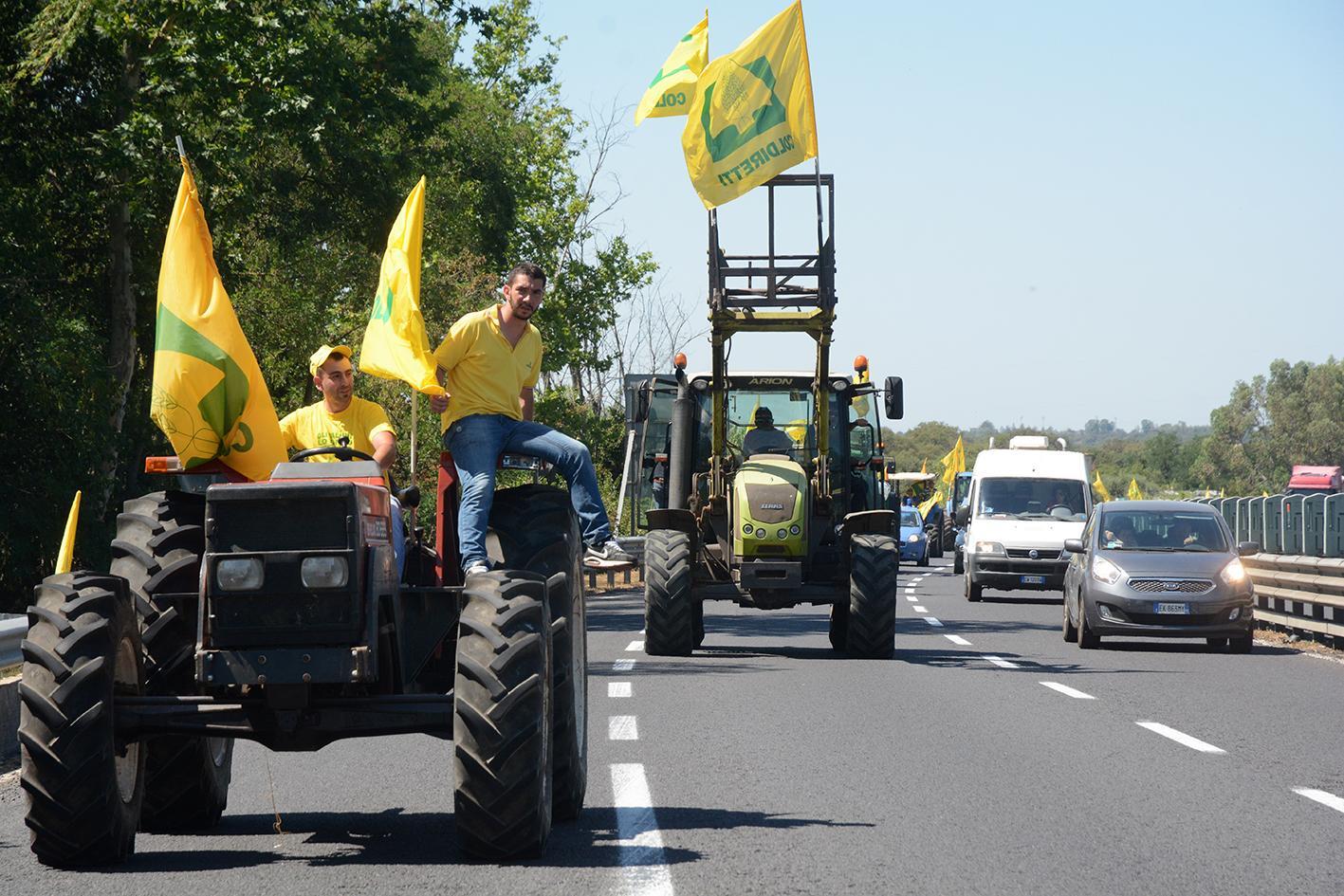 Una manifestazione di Coldiretti (immagine di repertorio)