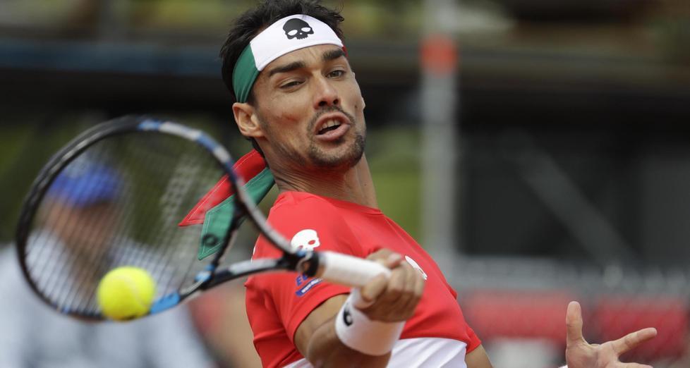 Fognini fa il maratoneta e porta l’Italia ai quarti 