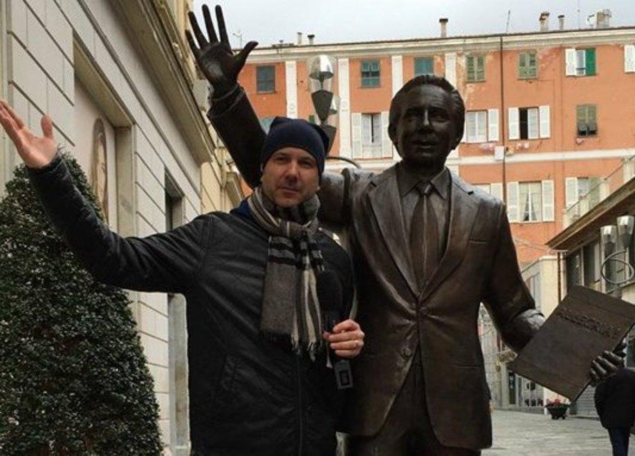 Da Sanremo per la Gazzetta di Modena i video divertenti di Max Azzolini 