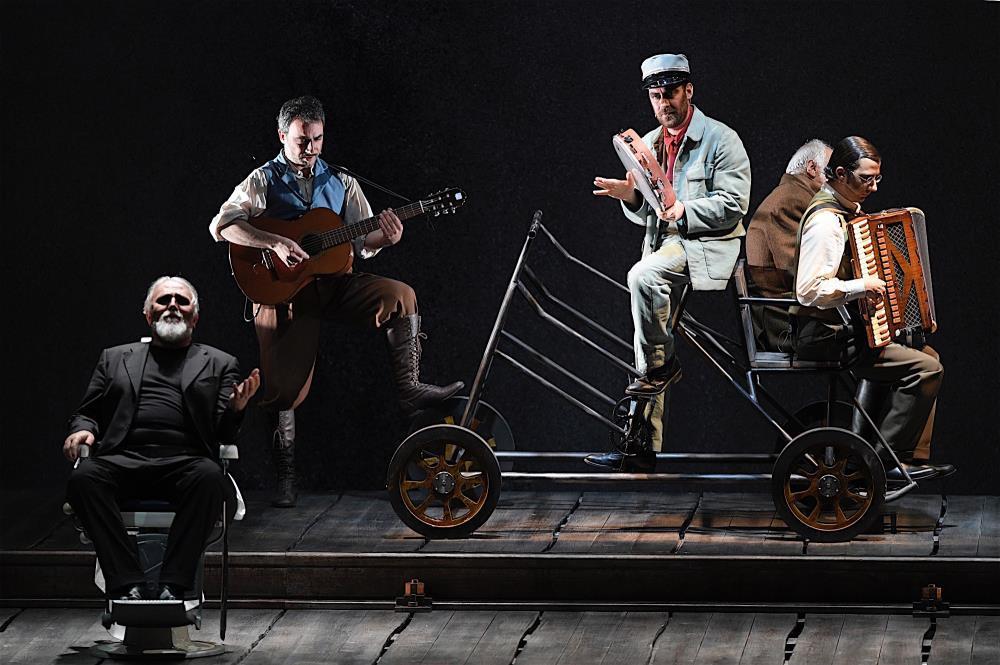 Una immagine dello spettacolo teatrale