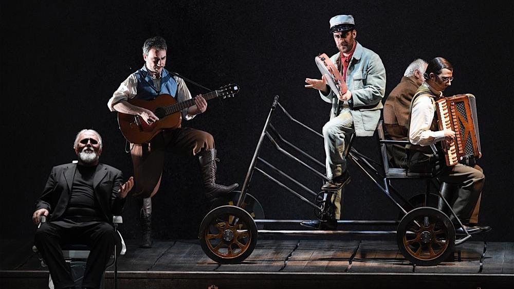 Una immagine dello spettacolo teatrale