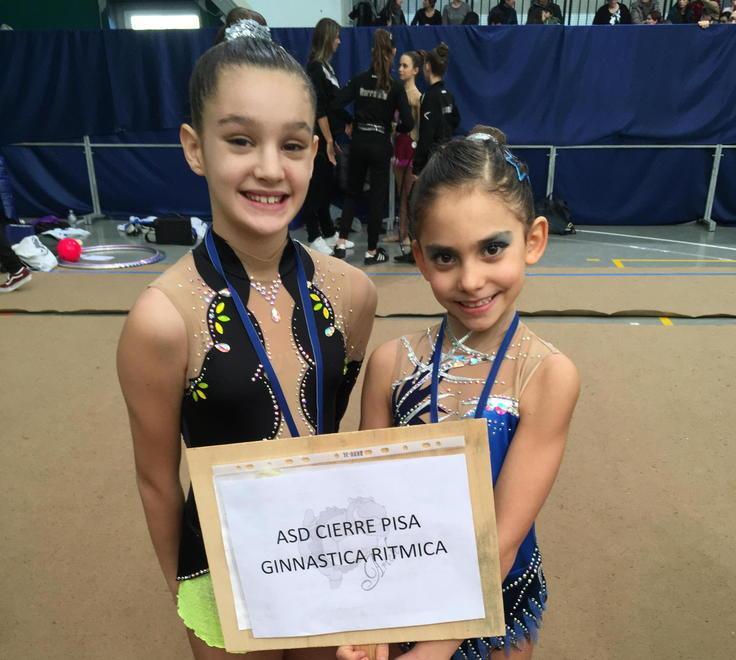 Ginnastica Ritmica: la Cierre sul podio a Campi Bisenzio
