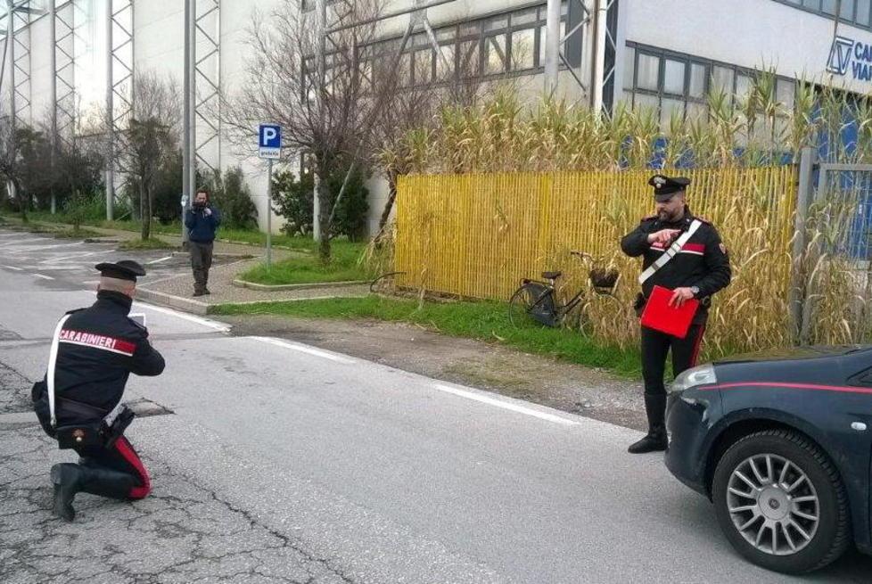 Nell’auto erano in quattro 