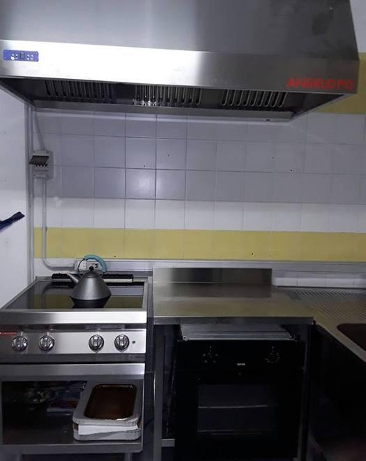 Rubata cucina a volontari 