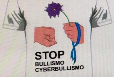 Il logo degli studenti per dire no al bullismo