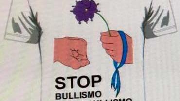Il logo degli studenti per dire no al bullismo