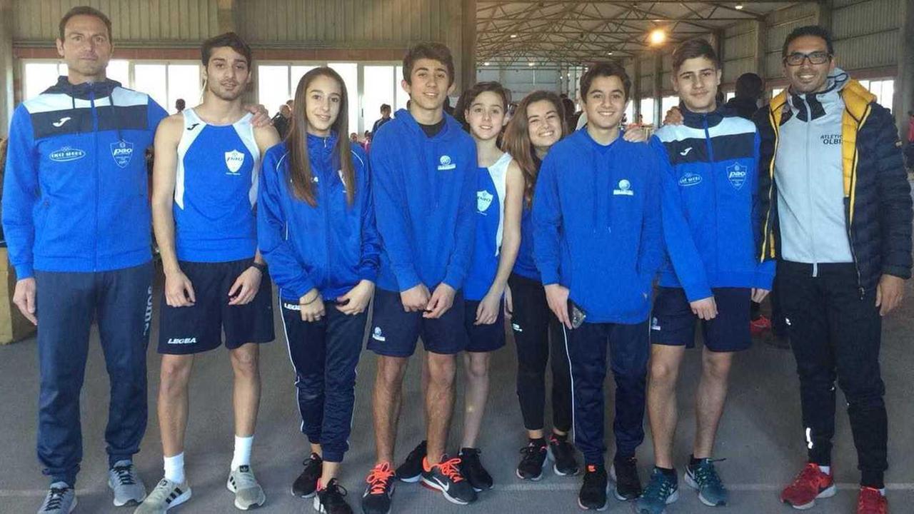 Gran successo per i giovani della Podistica amatori Olbia
