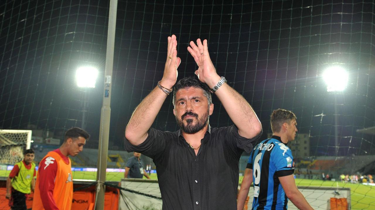 Il mister Rino Gattuso