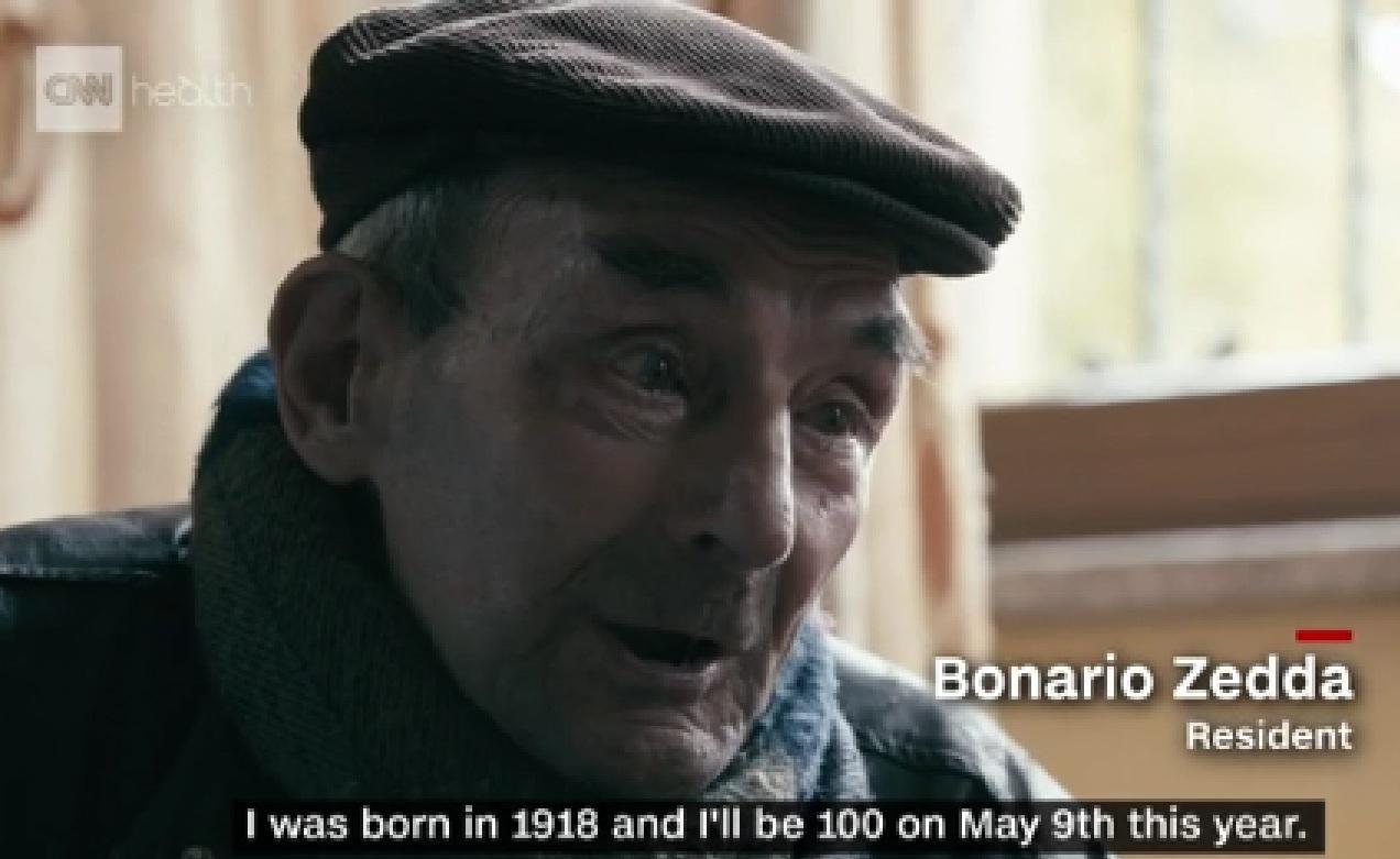 Un fotogramma del servizio trasmesso dalla Cnn