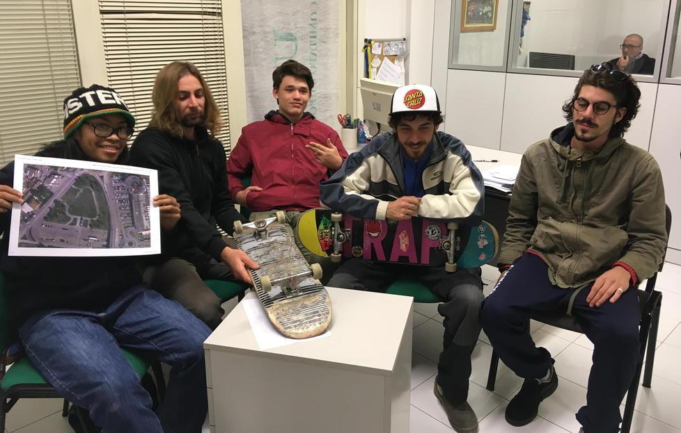 Uno skate park per cancellare il degrado 