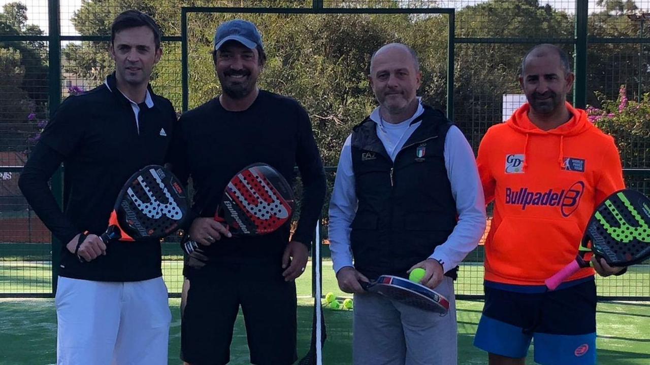 Inaugurato il primo campo di paddle