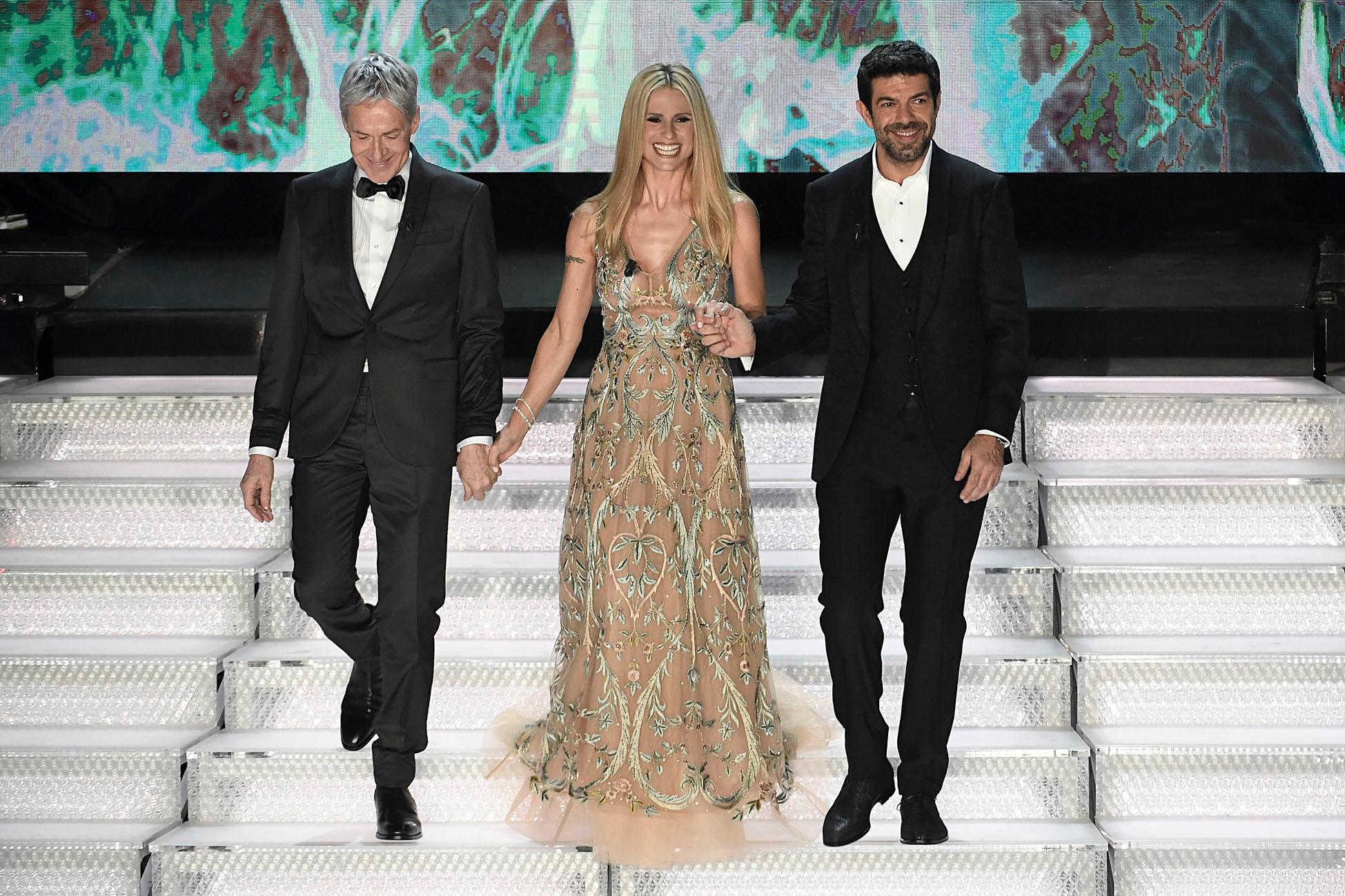 Sul palco del festival di Sanremo i super pannelli della Bencore 