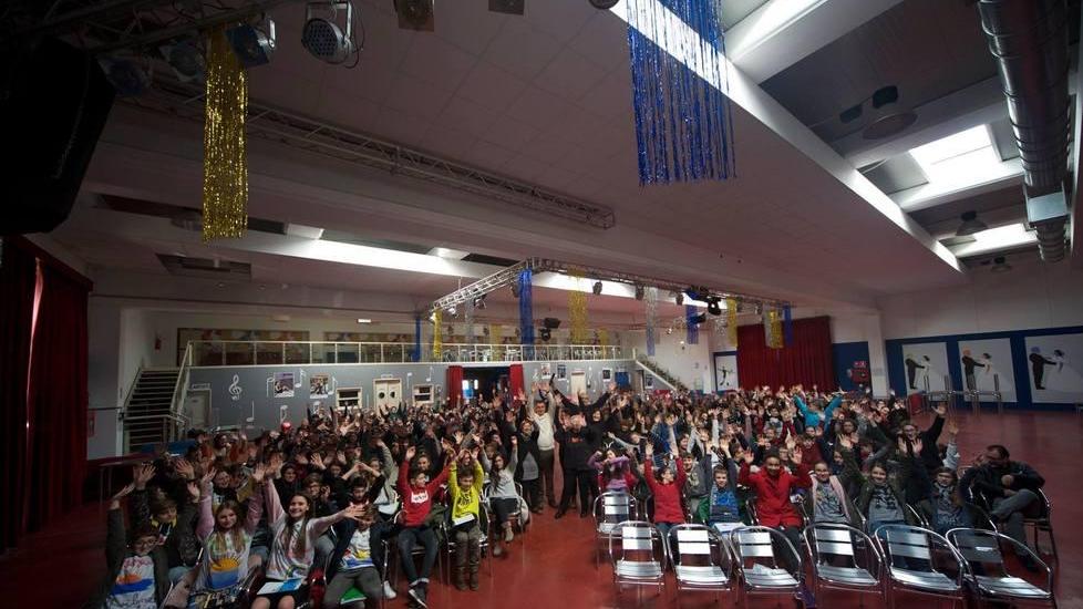 La lezione di Angelo Corbo agli studenti