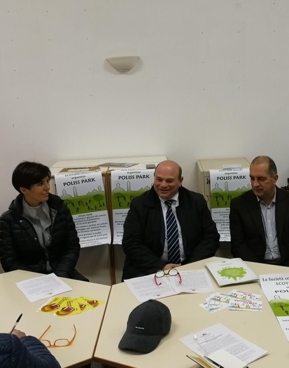 Monte Rosello: il quartiere rifiorisce col centro Poliss 