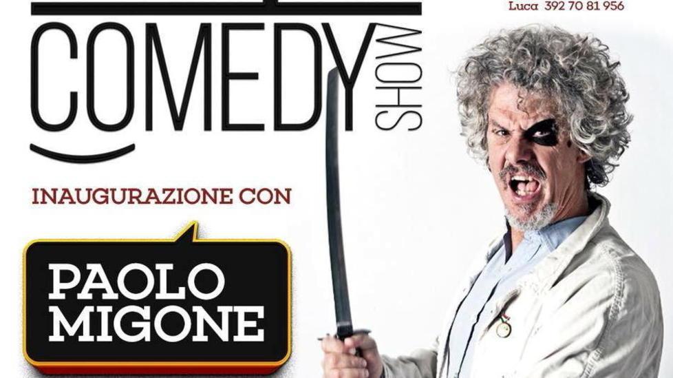 Paolo Migone di Zelig stasera al “Barlume comedy show”