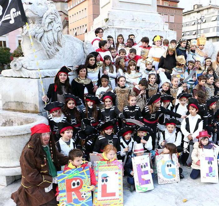 La San Filippo Neri è in maschera