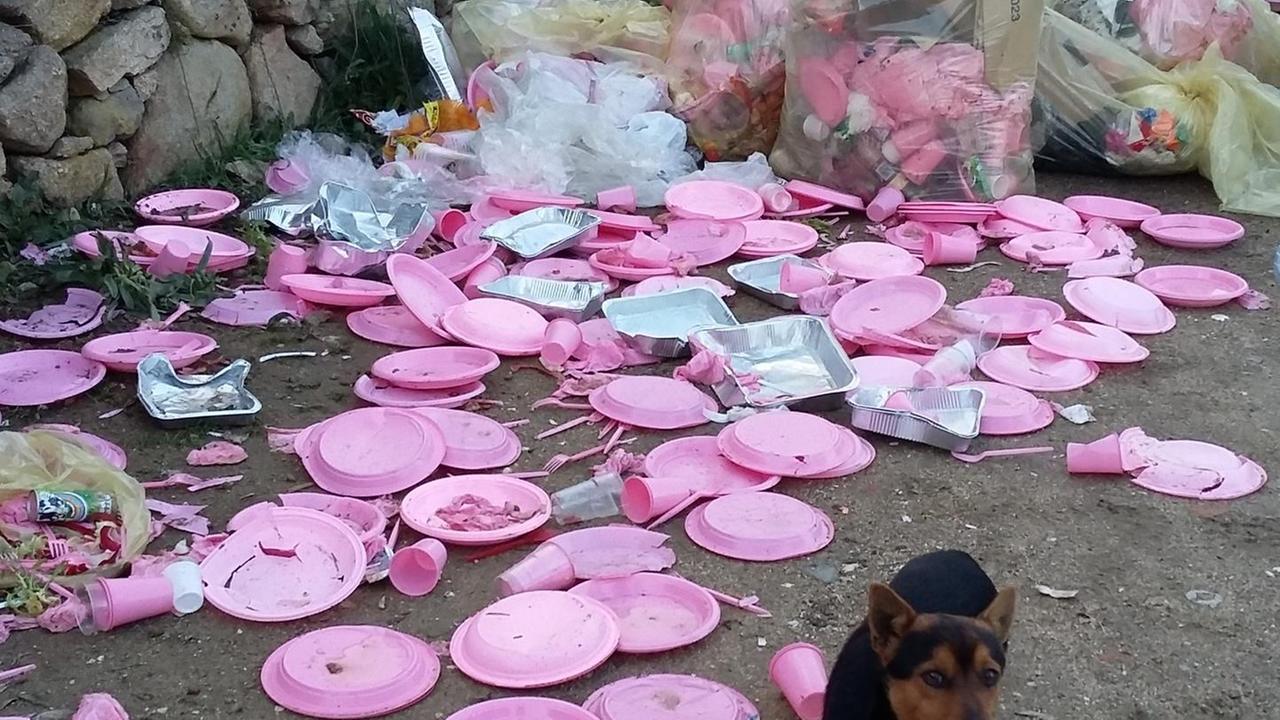 Ambiente, rifiuti abbandonati a Predas arbas