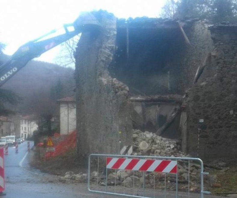 Demolite le case a rischio “Liberata” la regionale 66 