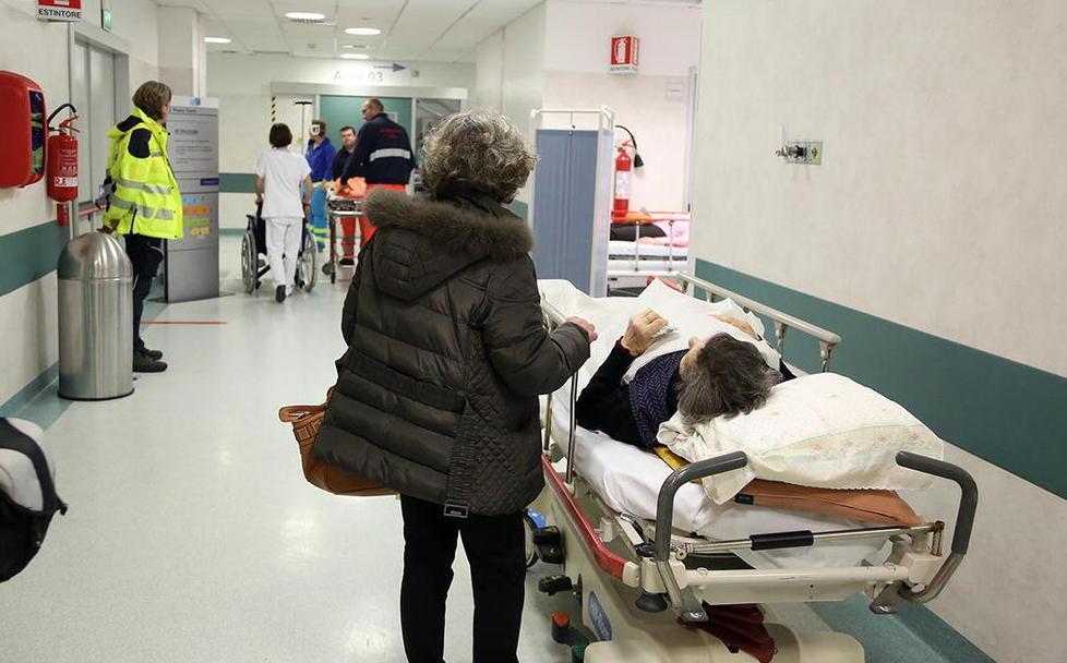Un giorno di attesa per un posto letto 