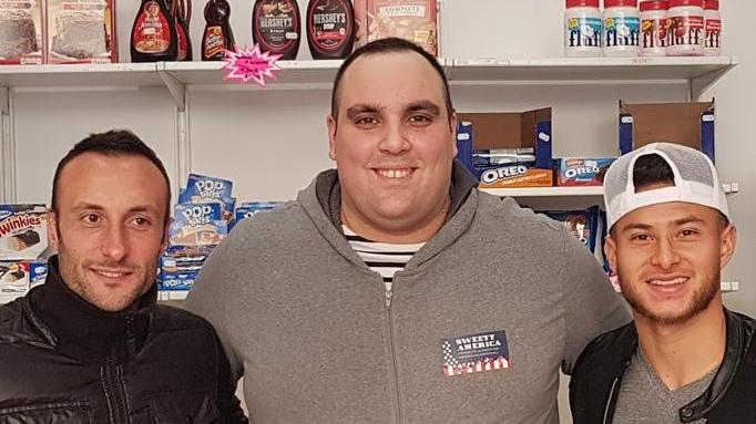 Andrea con Perez dal nuovo sponsor americano