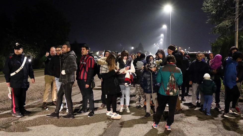 A Occhiobello tifosi in attesa per ore 