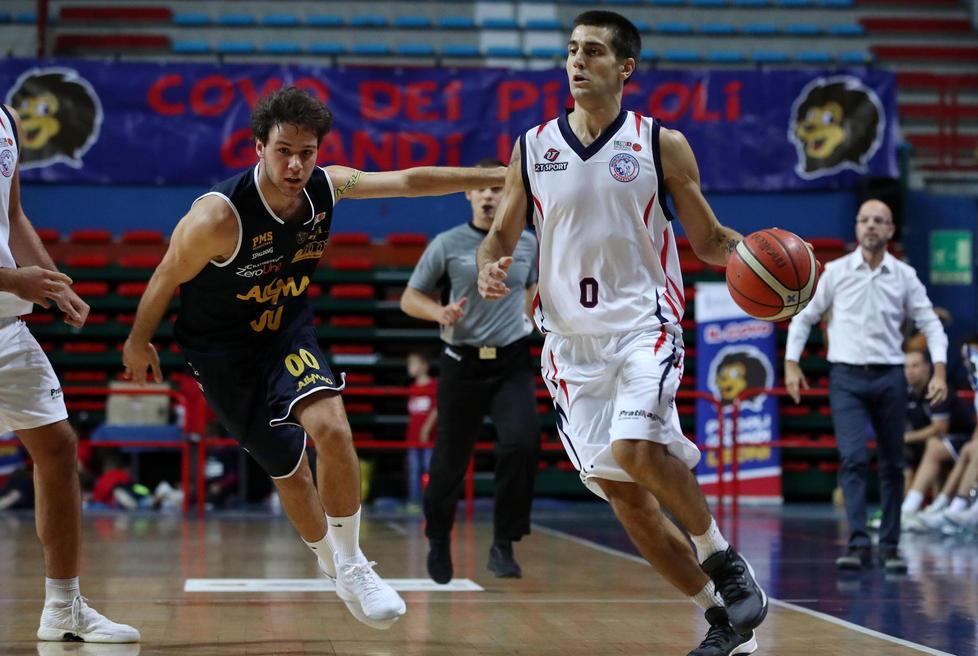 Simone Centanni, uno dei protagonisti del match contro Oleggio (Nucci)