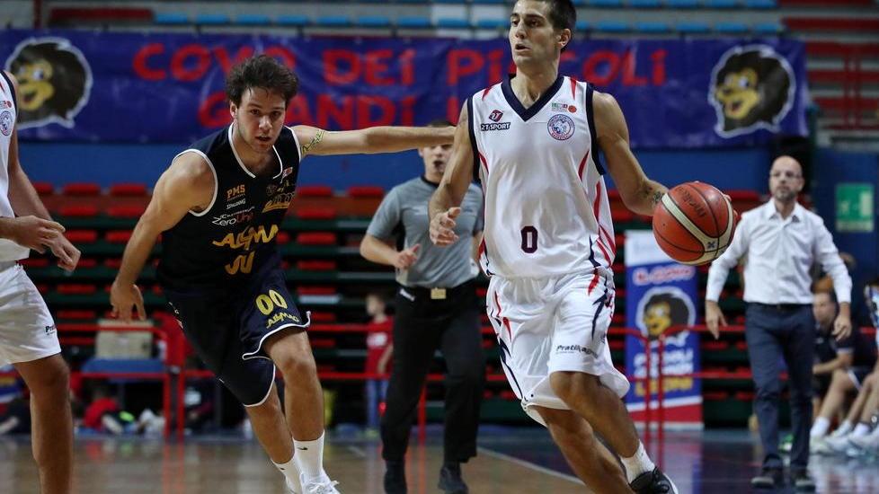 Simone Centanni, uno dei protagonisti del match contro Oleggio (Nucci)