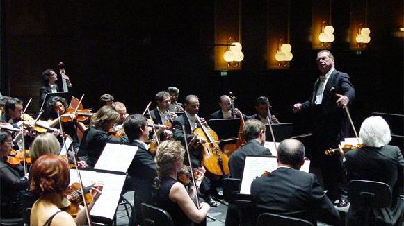 Un concerto al Teatro lirico, immagine di repertorio