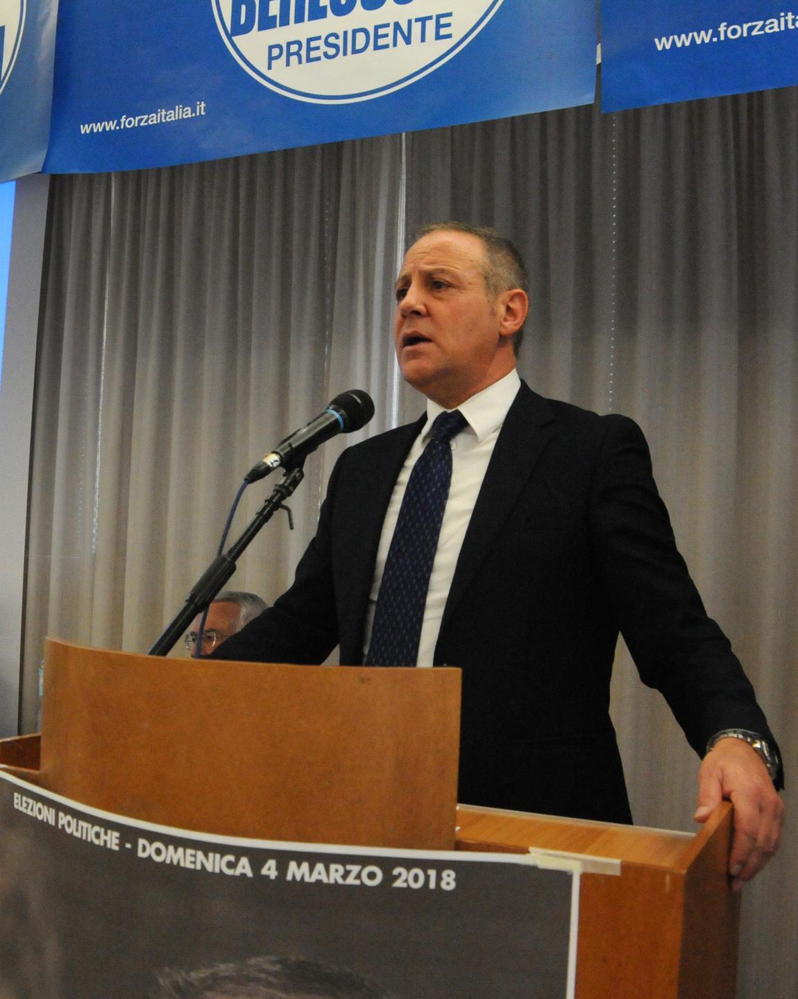 Pittalis all’Eurohotel delinea gli obiettivi di Forza Italia