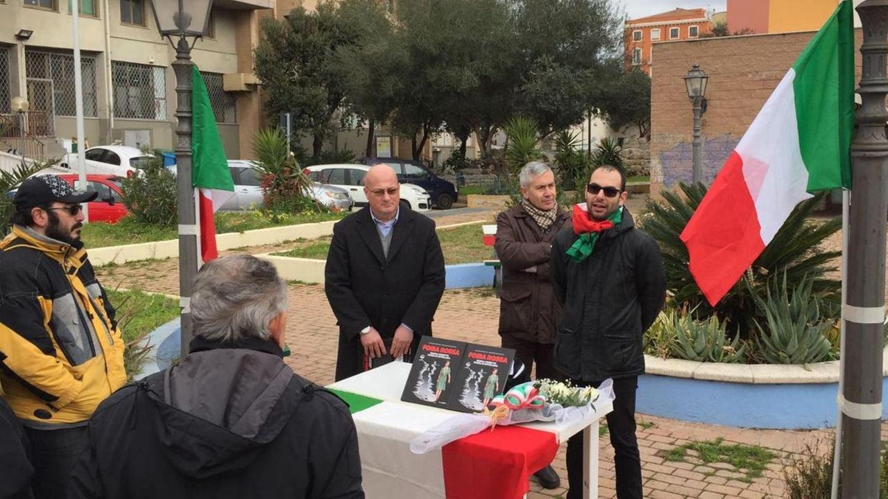 In piazza Ennio Roych il ricordo delle vittime delle foibe