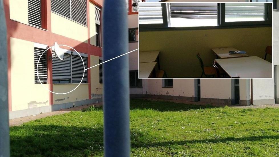 Banda delle macchinette prende di mira il liceo