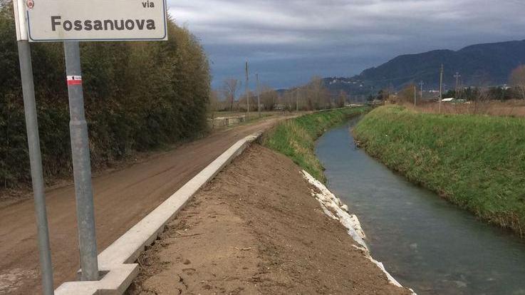 Una nuova scogliera lungo il rio Fossanuova