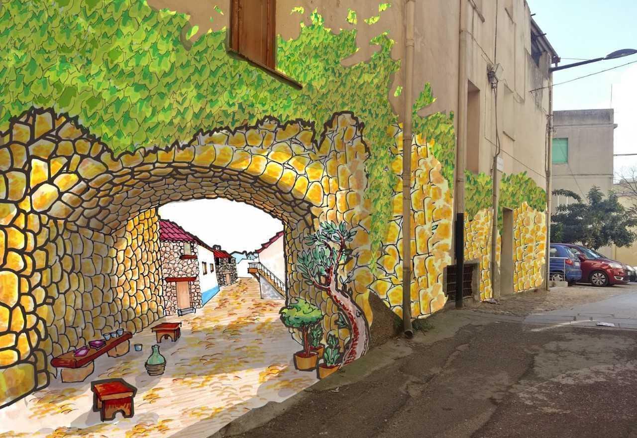 Un centro ridisegnato dai graffitari “legali” 
