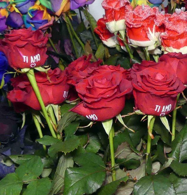 Petali con dedica per un S.Valentino che segue la moda 
