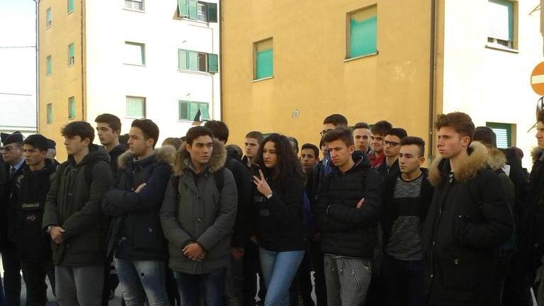 Gli studenti ricordano le foibe