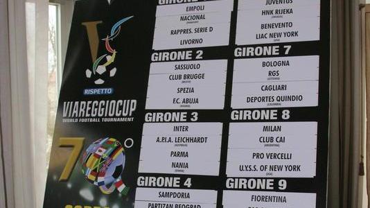 Torna la Viareggio Cup con quasi tutte le più forti