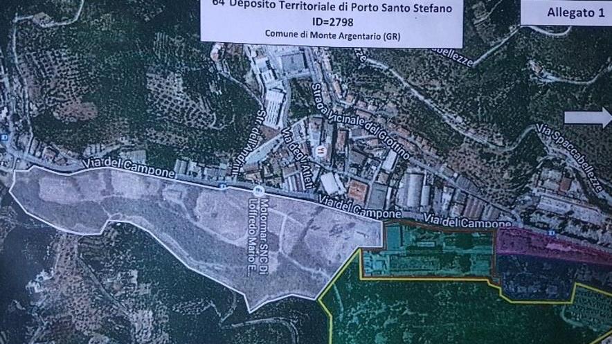 L’ex Aeronautica in “comodato d’uso”