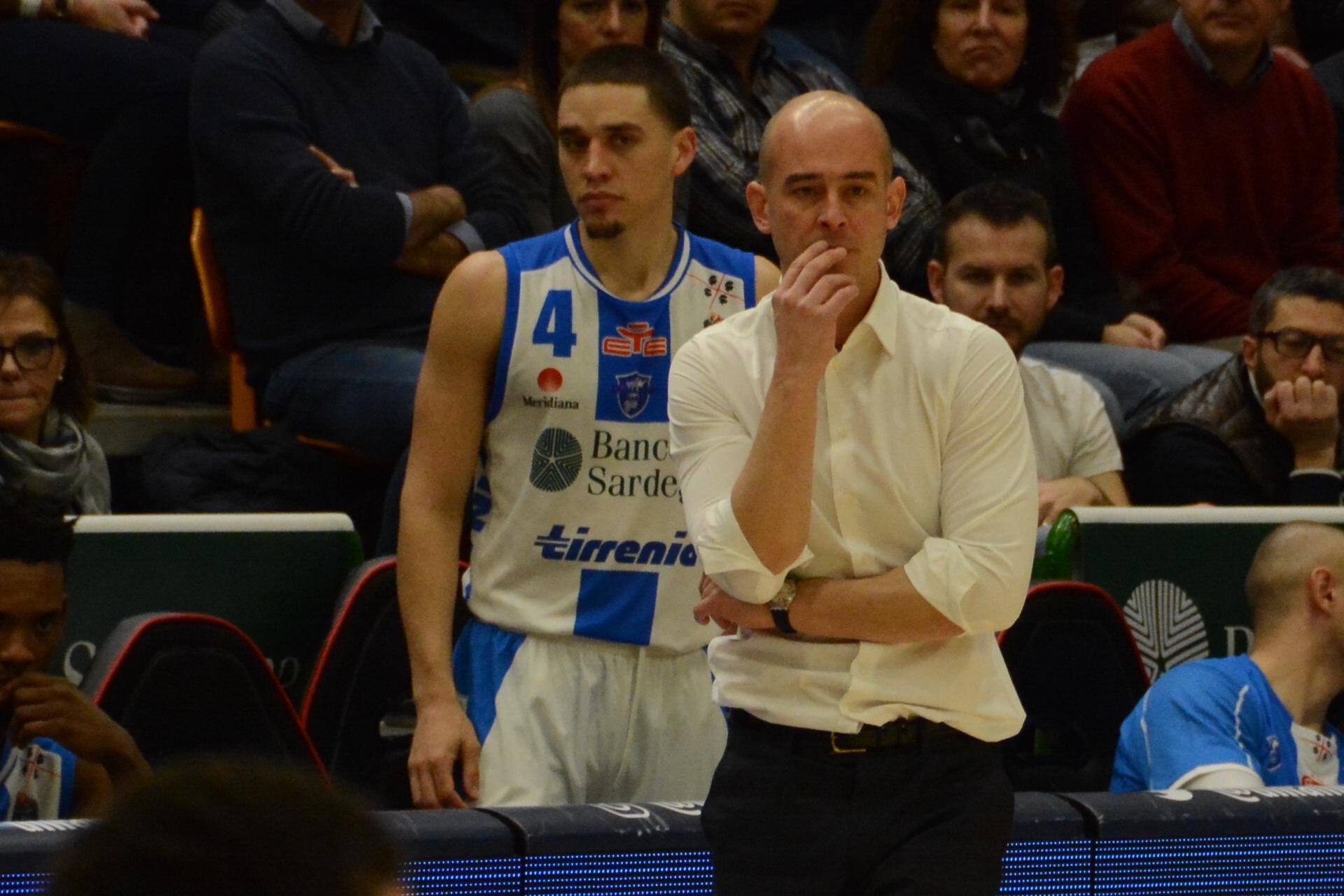 Scott Bamforth e l'assistant coach Giacomo Baioni
