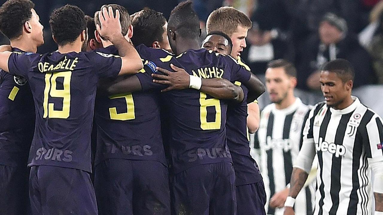 La Juve si illude, il Tottenham la punisce