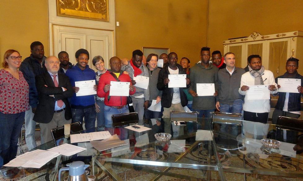 Lavori utili, progetto con 15 profughi 