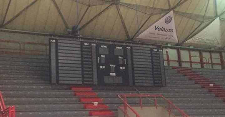 In funzione dal prossimo match i nuovi tabelloni segnapunti