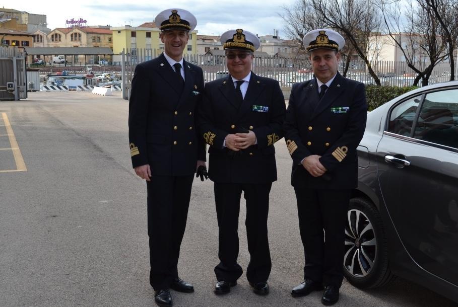 Il vice comandante generale in visita in Capitaneria