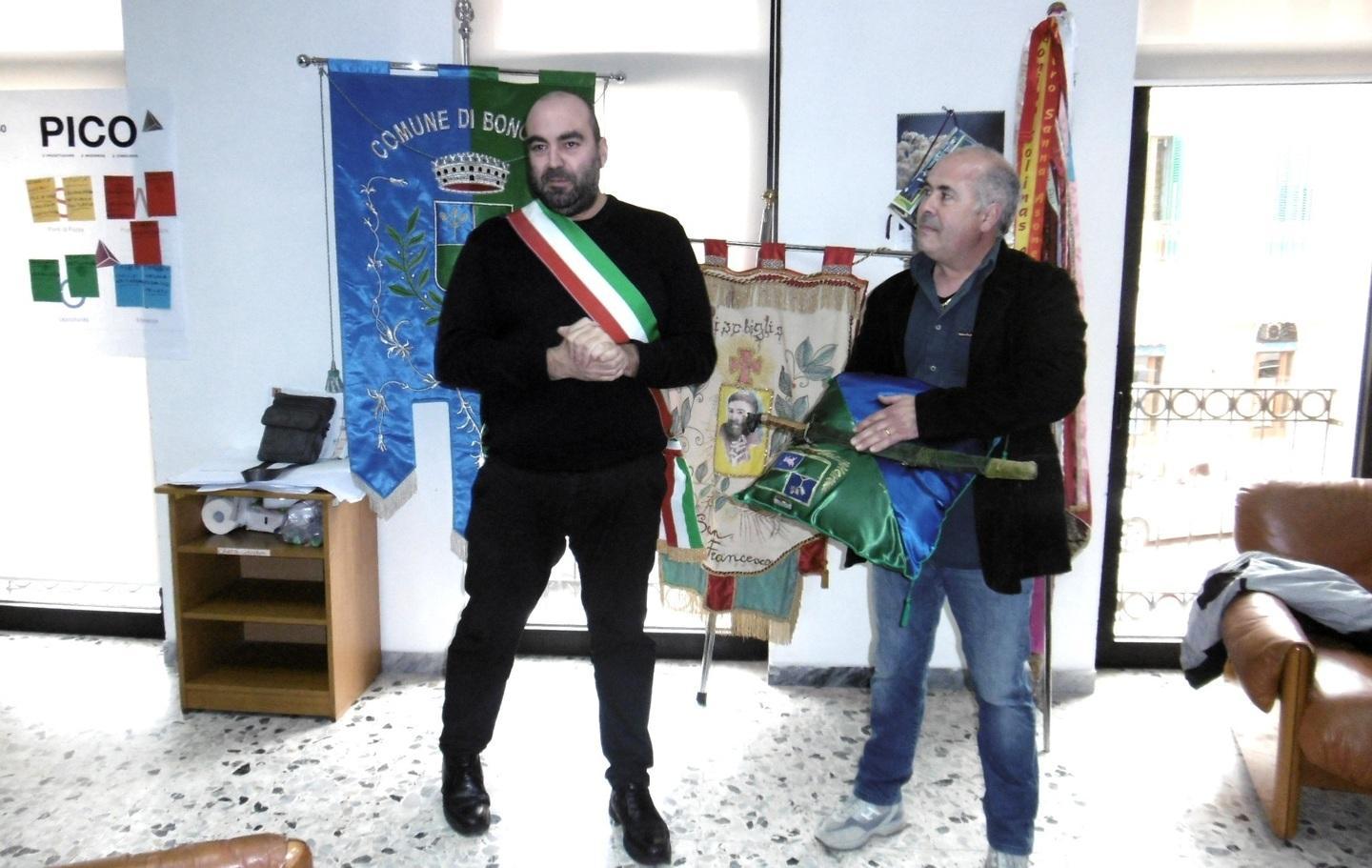 Pariglie bonorvesi, consegnato lo spadino 