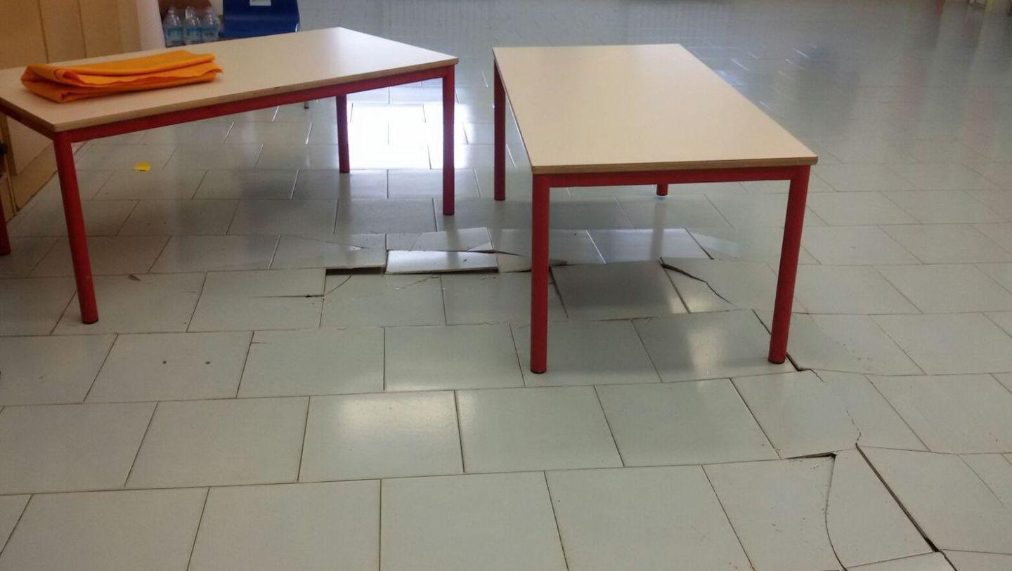 Salta il pavimento, è allarme nella scuola dell’infanzia 