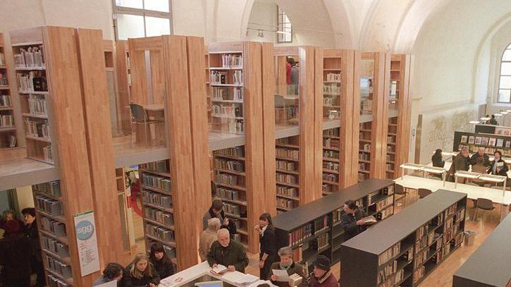 La biblioteca eredita oltre un milione e mezzo